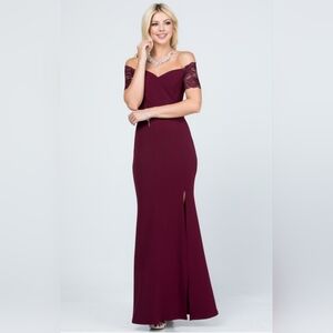 La Scala long mermaid dress